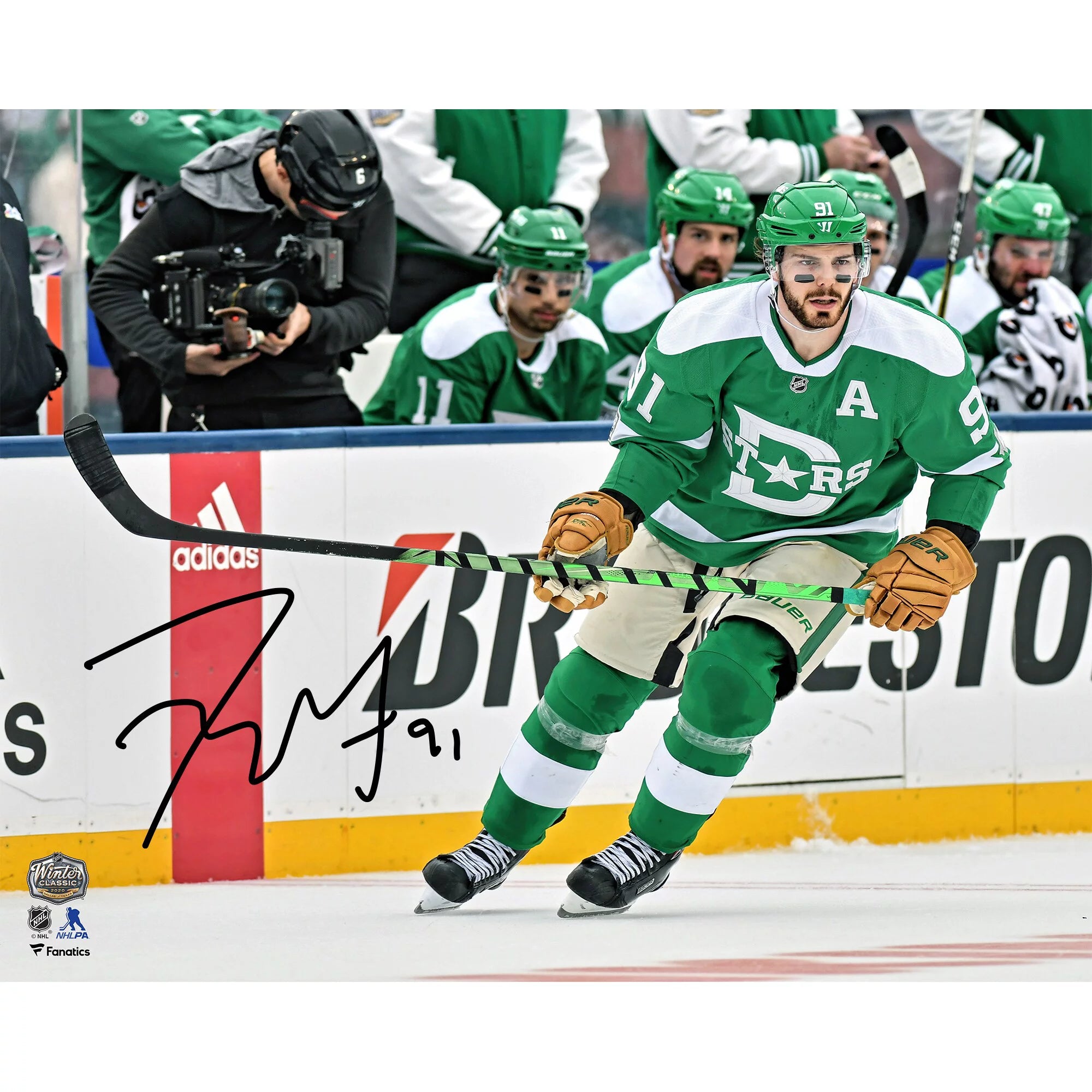 Tyler Seguin Dallas Stars Autographed 16 x 20 2020 NHL Winter Classic Photograph - Fanatics Authentic Certified