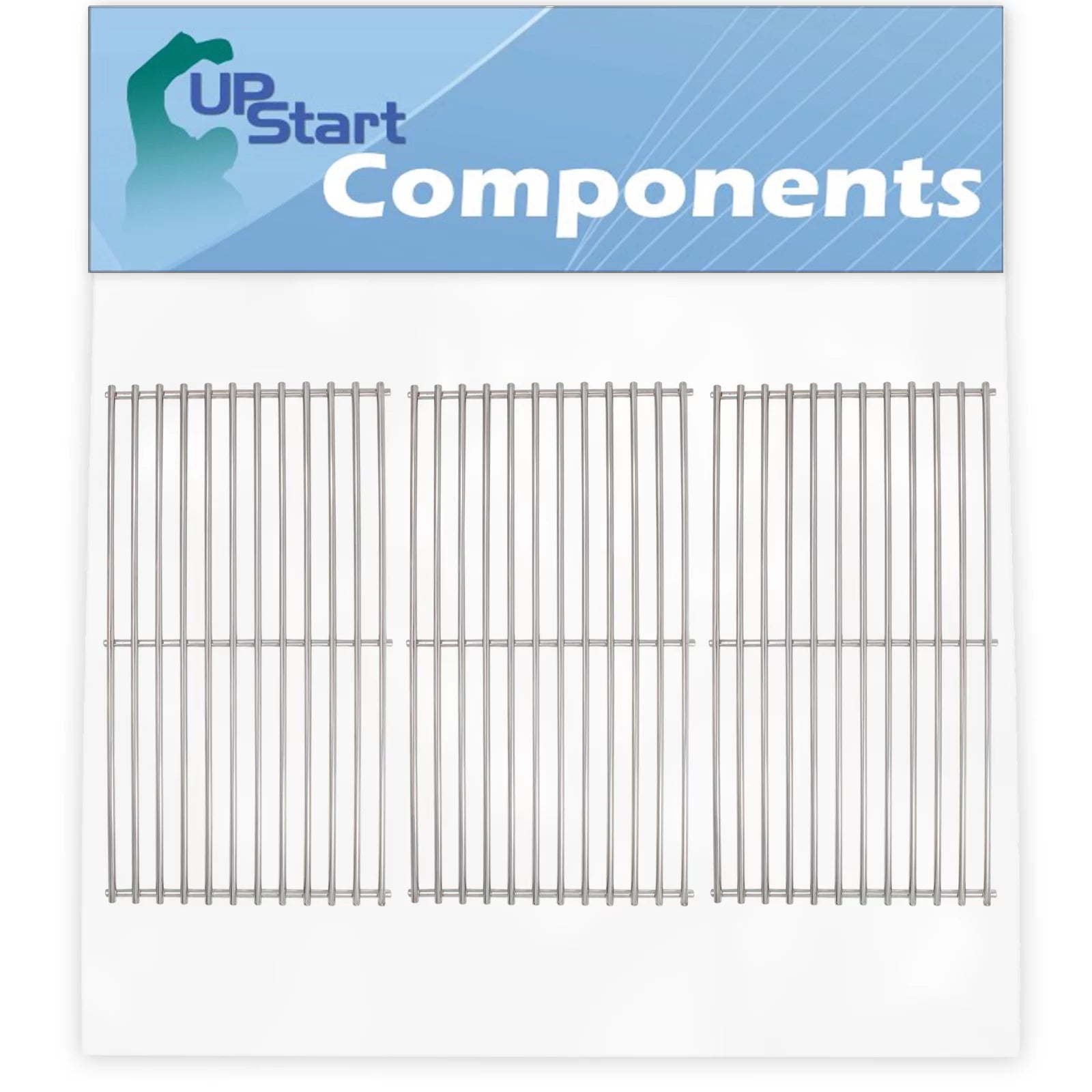 3-Pack BBQ Grill Cooking Grates Replacement Parts for Jenn-Air 720-0709B - Compatible Barbeque Grid 18 3/4