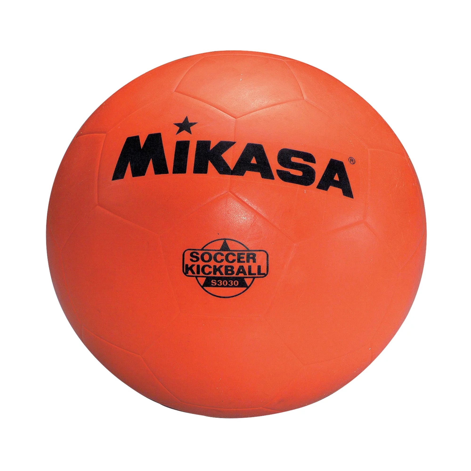 Mikasa Kickball, 8-1/2 Inch, Orange