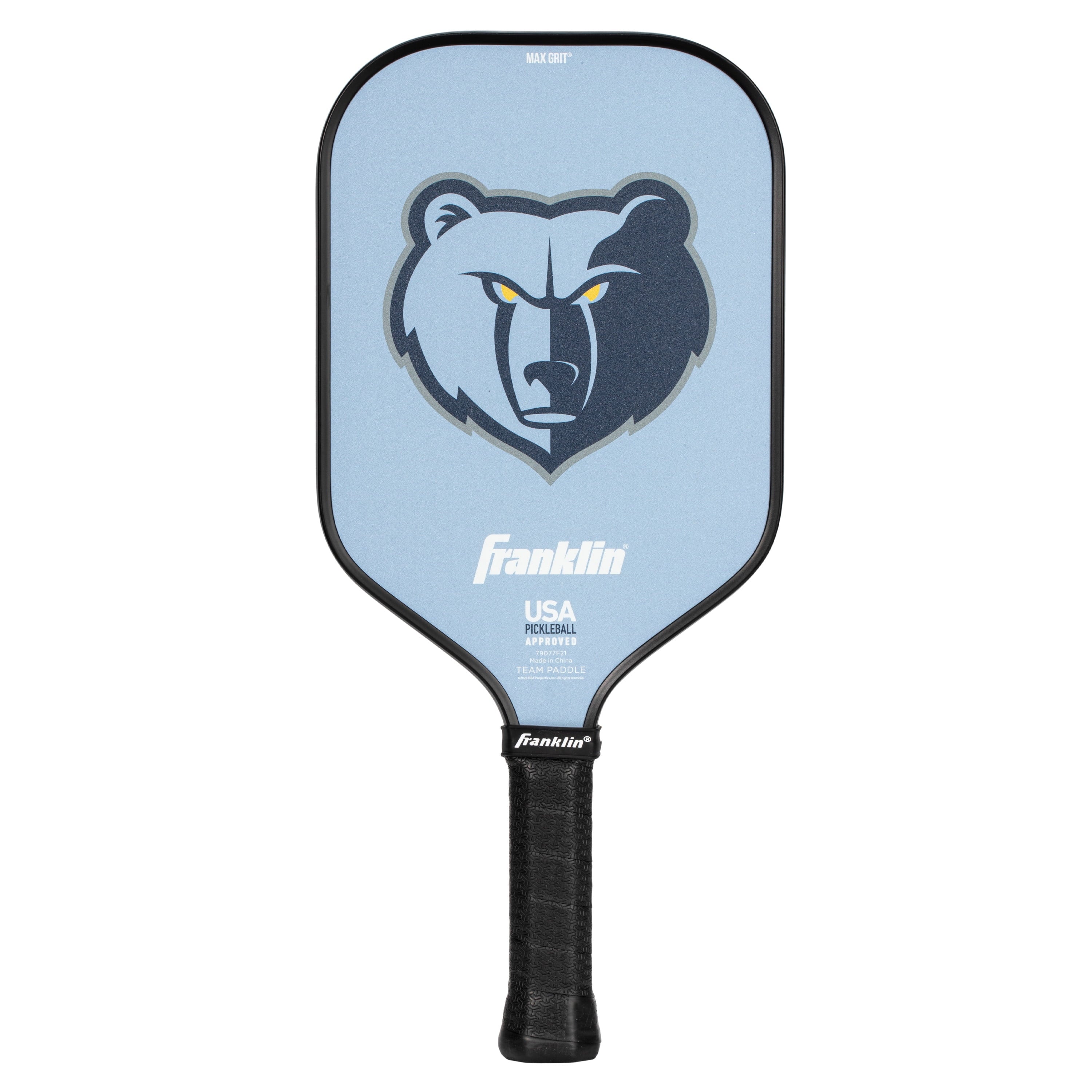 Franklin Sports NBA Memphis Grizzlies Pickleball Paddle - Official NBA Team Pickleball Paddles - USAP (USAPA) Approved Premium Quality Pickleball Paddles - Authentic Team Logos + Colors