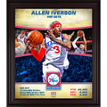 Allen Iverson Philadelphia 76ers Framed 15 x 17 Hardwood Classics Player Collage