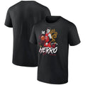 Men's Fanatics Branded Tyler Herro Black Miami Heat Competitor T-Shirt