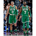 Jayson Tatum and Jaylen Brown Boston Celtics Unsigned Photograph
