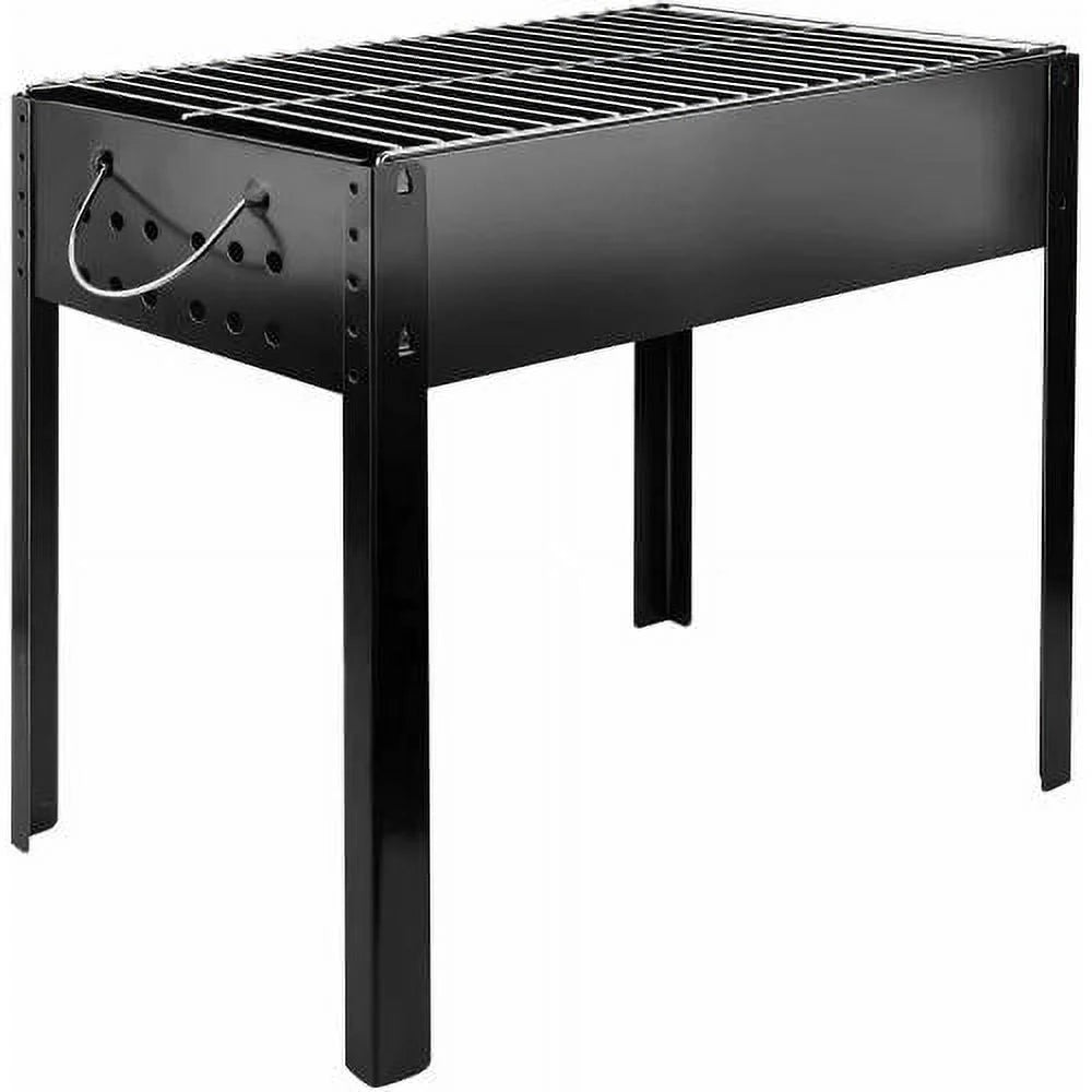 Foldable BBQ Grill, Charcoal Grill for Camping Picnics Garden Grilling