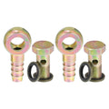 Unique Bargains 2 Set Car Oil Cooler Screw Ball Head Adapter Turbo Brake Line Bolt Adapter M12x1.0 12mm OD with Washers