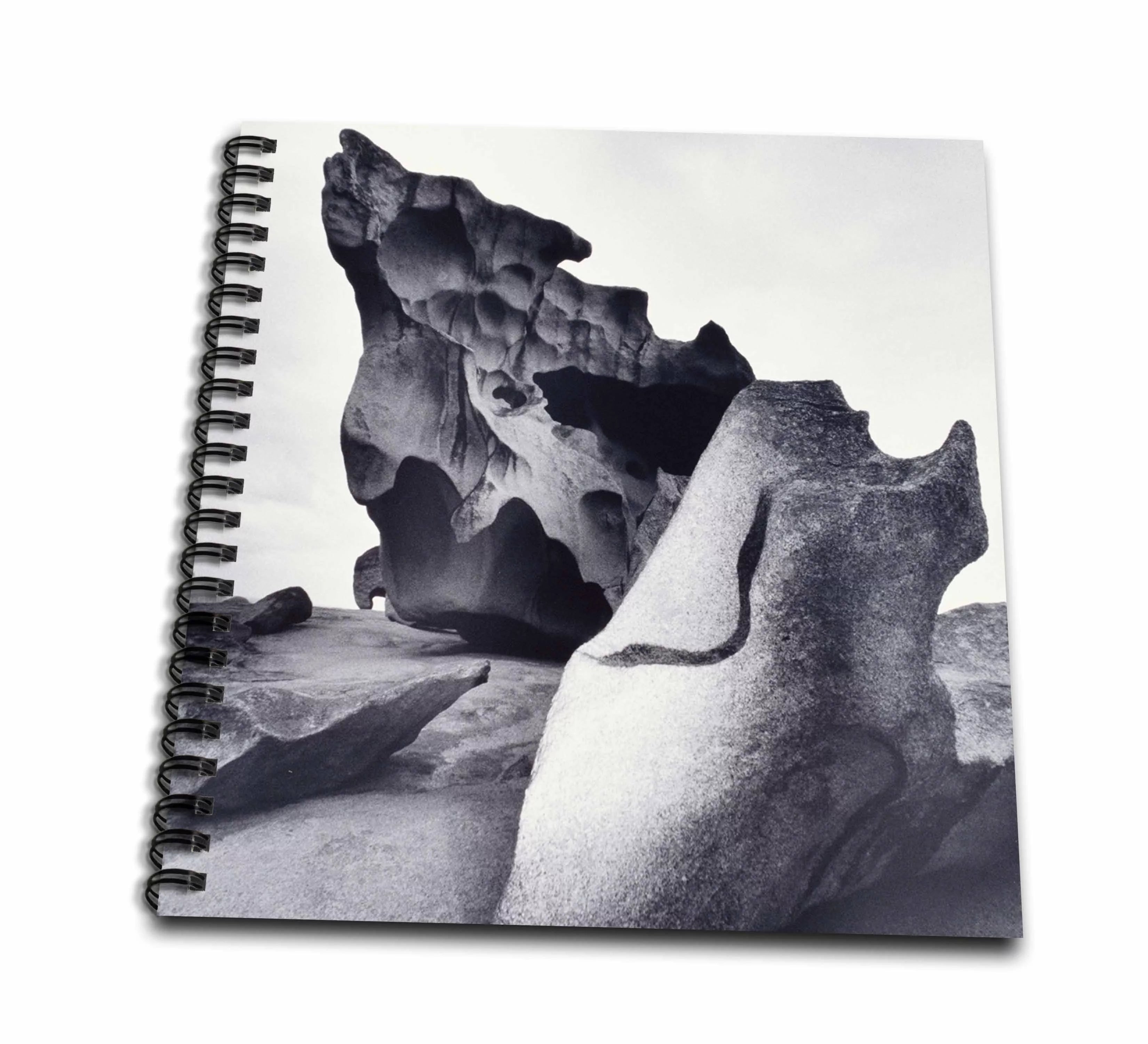 3dRose Australia, South Australia, Kangaroo Island, Remarkable Rocks. - Memory Book, 12 by 12-inch