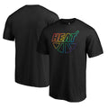Men's Fanatics Branded Black Miami Heat Team Pride Wordmark T-Shirt