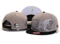 Miami-heat Basketball Cap Pro League Hat Adjustable Flat Cap