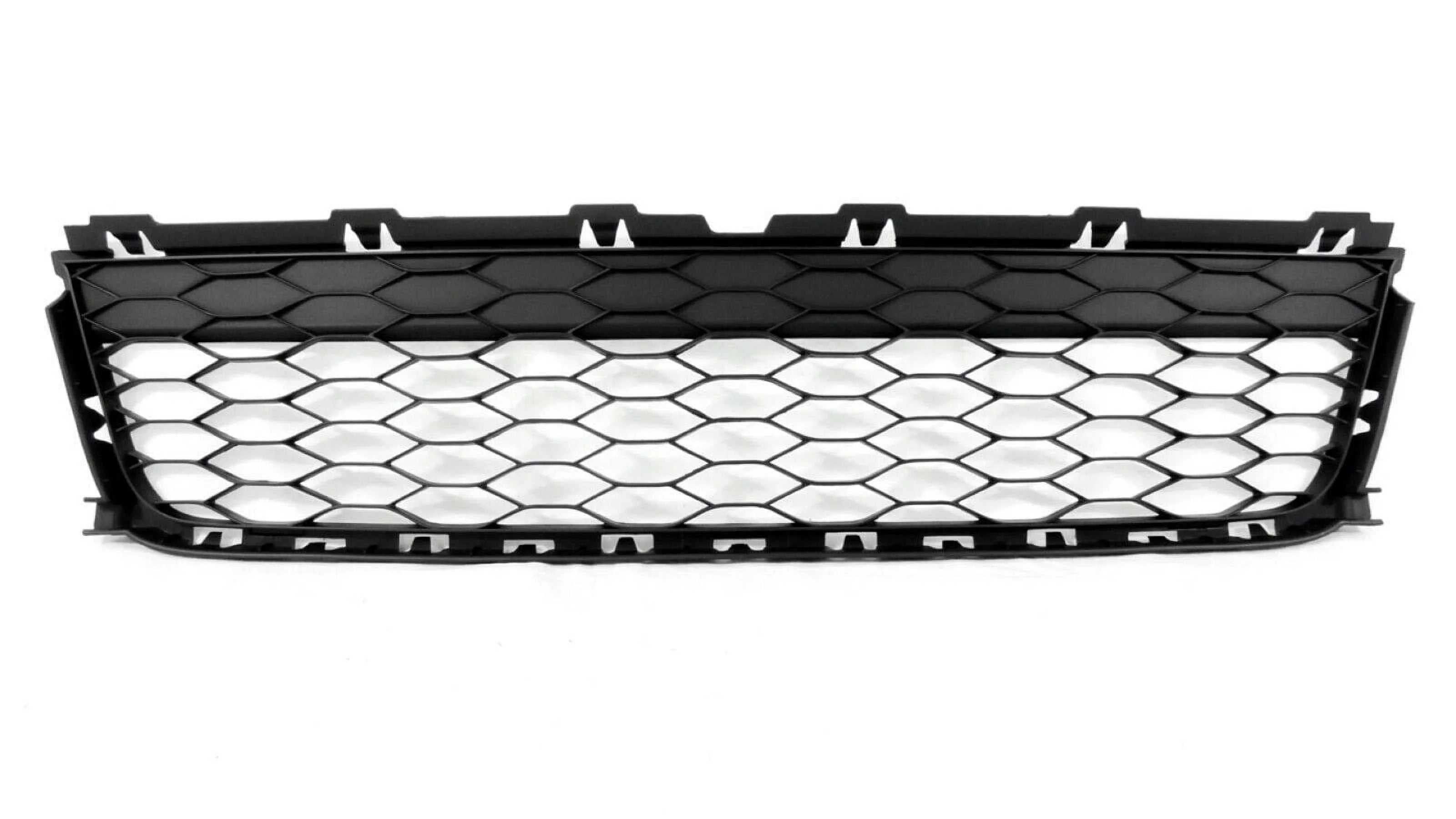 For 2016-2018 Ford Explorer Front Bumper Lower Grille Matte Black Grill Plastic