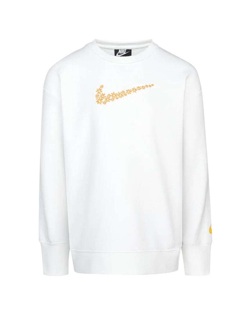 Nike girls  Daisy Logo Sweatshirt, 4