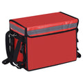 Insulated Food Bag Catering Thermal Food Bag Cooler Bags for Pizza, Red (16.5x11.4x11.8 )