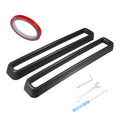 Front Grill Mesh Grille Inserts Trim Accessories with Tool Set Black for Dodge Challenger 2015-2022