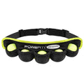 Black Tennis Ball Band, Breathable Spandex Fanny Pack for Tennis and Hiking