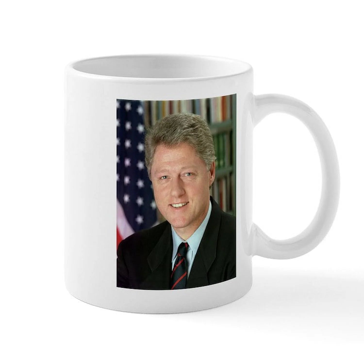 CafePress - Bill Clinton Mug - 11 oz Ceramic Mug - Novelty Coffee Tea Cup