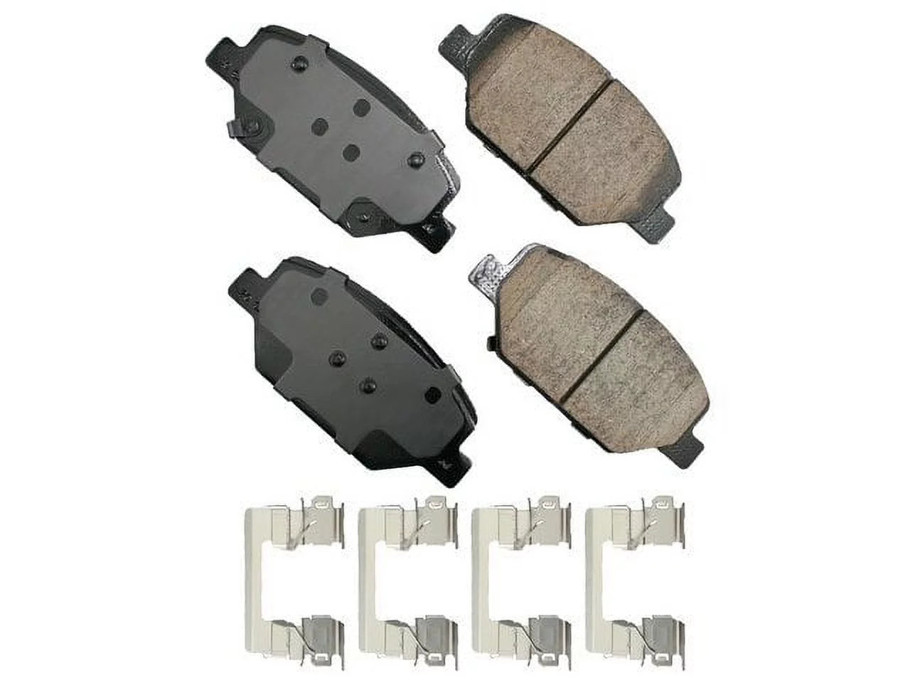 Front Brake Pad Set - Compatible with 2017 - 2019 Buick LaCrosse 2018