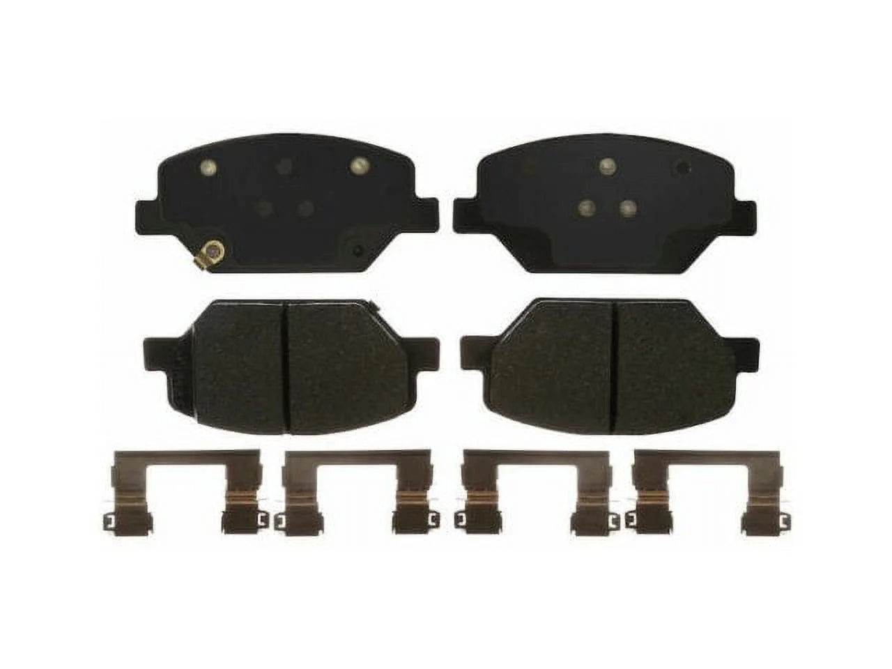 Front Brake Pad Set - Compatible with 2017 - 2019 Buick LaCrosse 2018