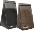 rezip 2-Piece Tall Reusable Coffee Pantry Bags | | BPA-Free, Food Grade, Leakproof, Freezer and Dishwasher Safe | (1) 6-Cup / 48-Ounce, (1) 8-Cup / 64-Ounce | Grey