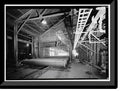 Historic Framed Print, United States Pipe & Foundry Company Plant, Pipe Casting & Testing Area, 2023 St. Louis Avenue at I-20/59, Bessemer, Jefferson County, AL - 19, 17-7/8 x 21-7/8