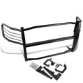 DNA Motoring GRILL-G-021-BK for 2006 to 2008 Ram 1500 2500 3500 Mega Cab Front Bumper Protector Brush Grille Guard, Black