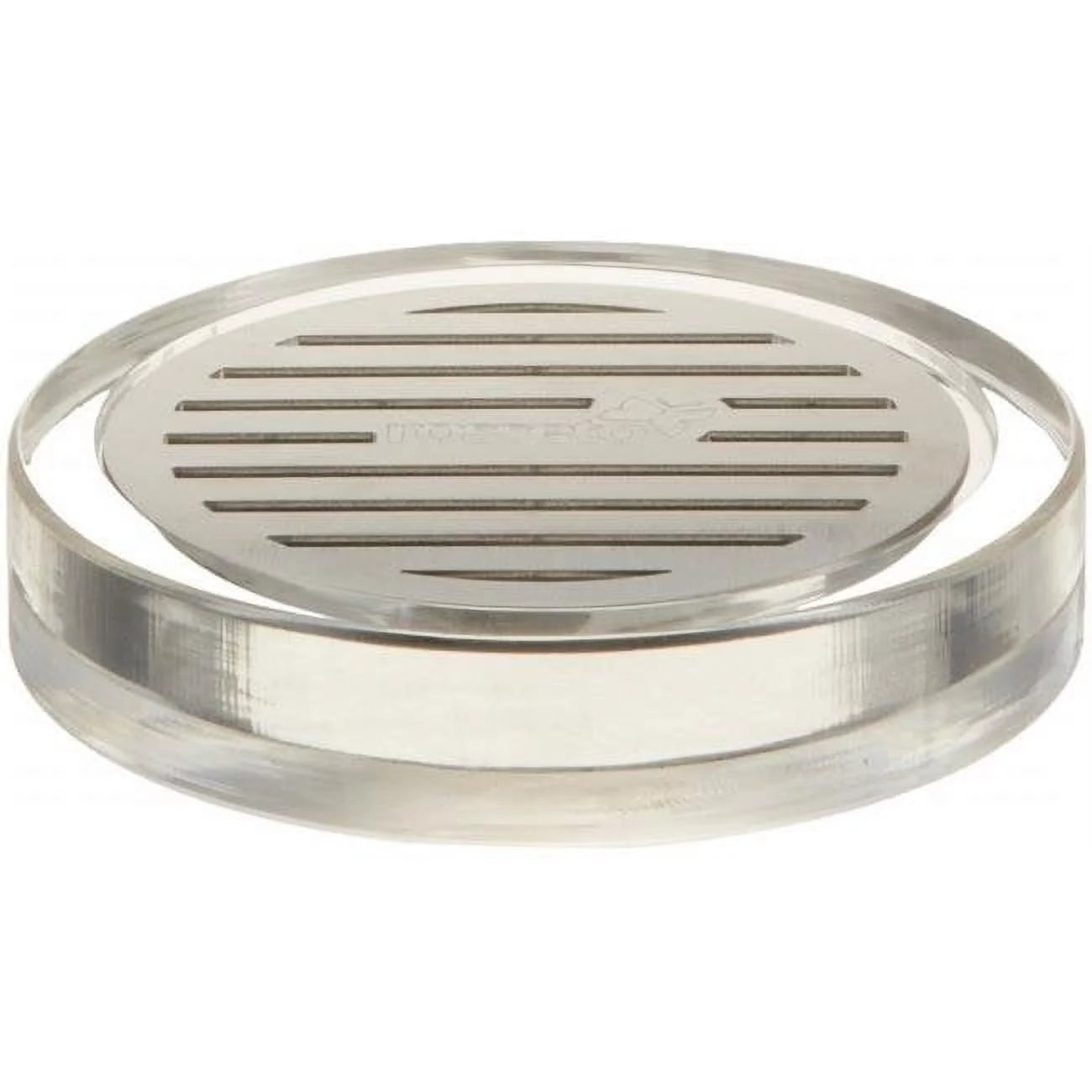 Rosseto Serving Solutions LD127 Drip Tray Acrylic with Stainless Steel Insert - Round