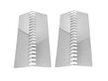 Replacement Flavorizer Bars for Bull Outdoor 16520, Calflame BBQ07874P, BBQ08G04, Gas Models, 2-Pack