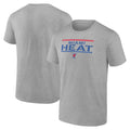 Men's Fanatics Branded  Heather Gray Miami Heat Hoops For Troops Training T-Shirt