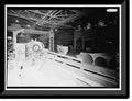 Historic Framed Print, United States Pipe & Foundry Company Plant, Pipe Casting & Testing Area, 2023 St. Louis Avenue at I-20/59, Bessemer, Jefferson County, AL - 5, 17-7/8 x 21-7/8