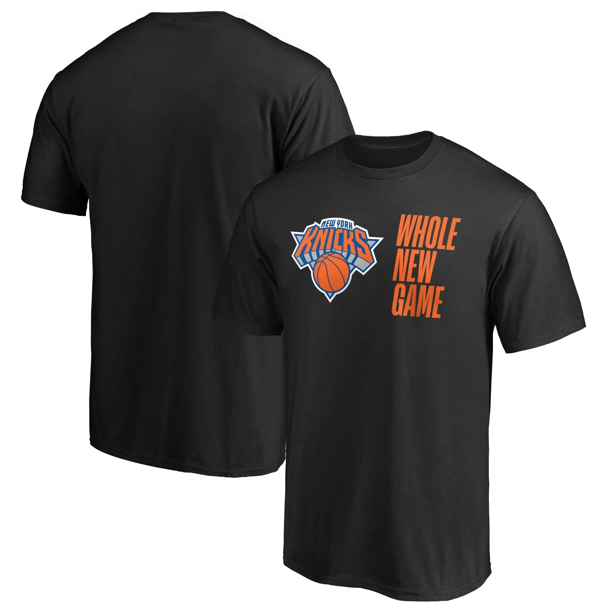 Men's Fanatics Branded Black New York Knicks Whole New Game Team T-Shirt