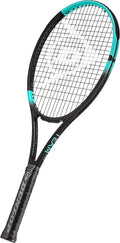 Dunlop Sports Team 260 Pre-Strung Tennis Racket, 3/8 Grip, Black/Blue