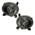 For 08-12 A4 09-17 Q5/SQ5 Front Driving Fog Light Lamp Assembly w/Bulb Set Pair