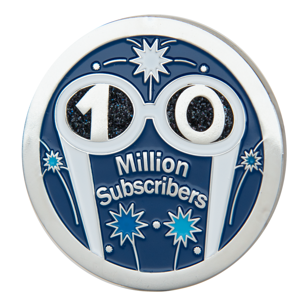 George 10 Million Subscribers Coin, Limited Edition